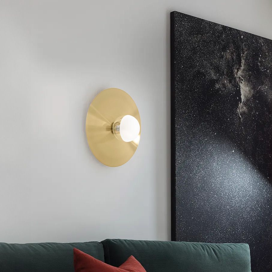 LAMPA ŚCIENNA KINKIET APP1419-W CZARNA/ZŁOTA