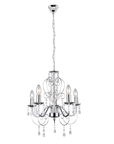 Lampa Sufitowa Wisząca Ebt008-5cp Chrom  1