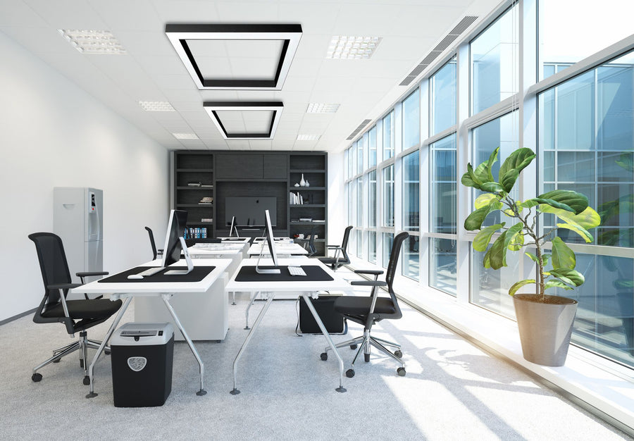 Lampa sufitowa plafon APP1284-C Czarna