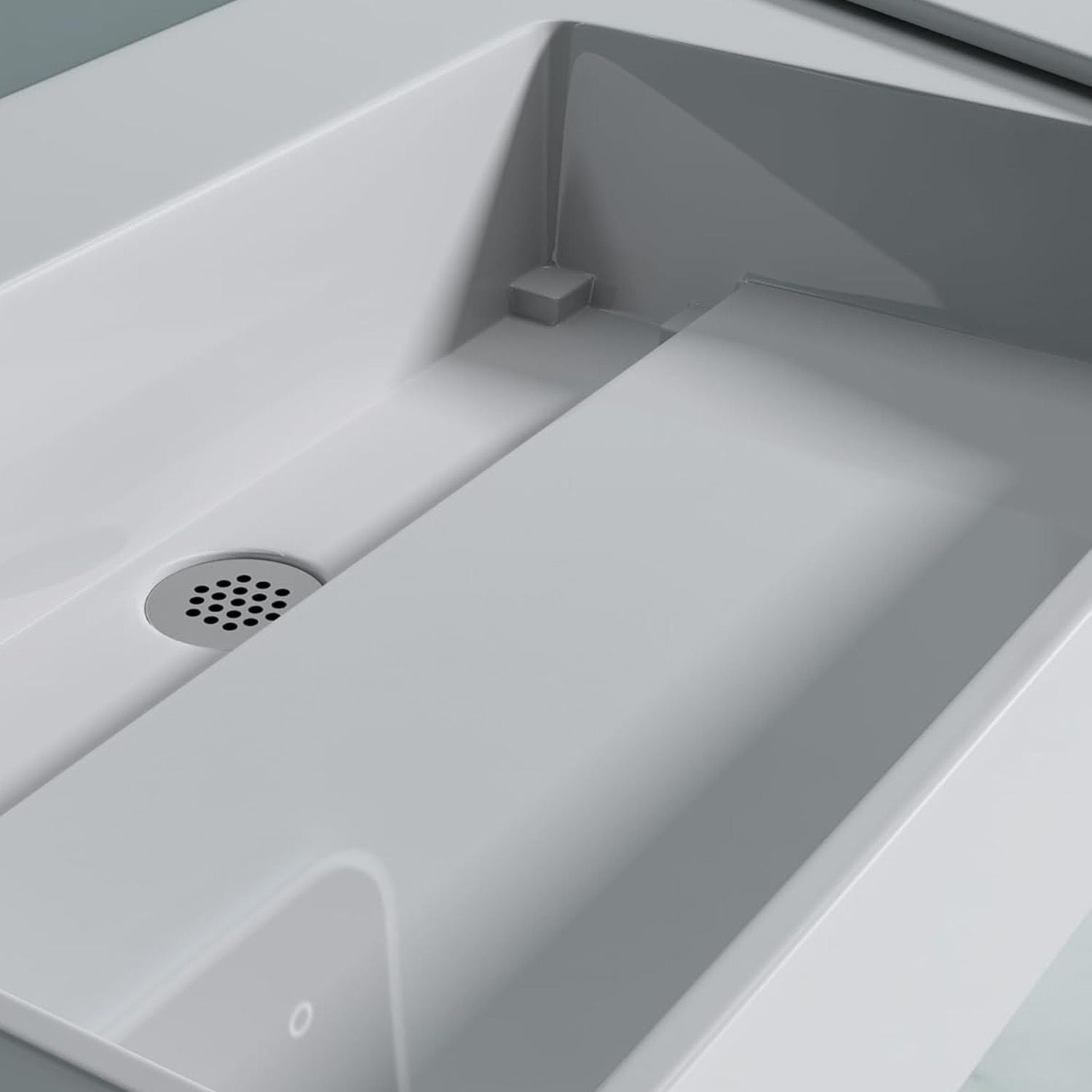 Umywalka konglomeratowa Archi 90 CM biały mat