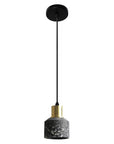 Lampa Sufitowa Wisząca Betonowa Lastri APP930-1CP Czarna  6