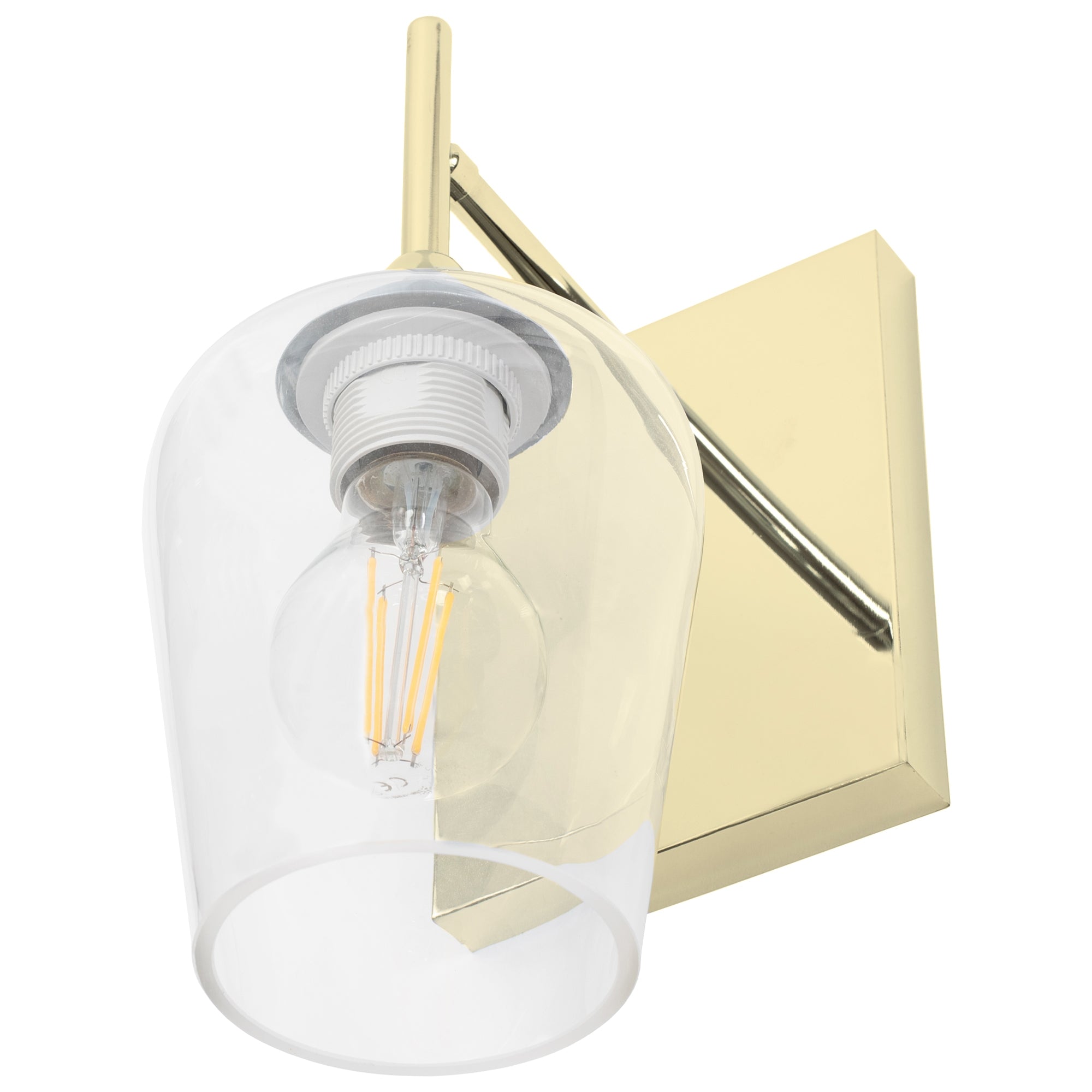 LAMPA ŚCIENNA KINKIET APP1232-1W  Złota  2
