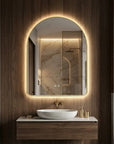 Lustro ścienne LED 80x60cm CAMLOT  8