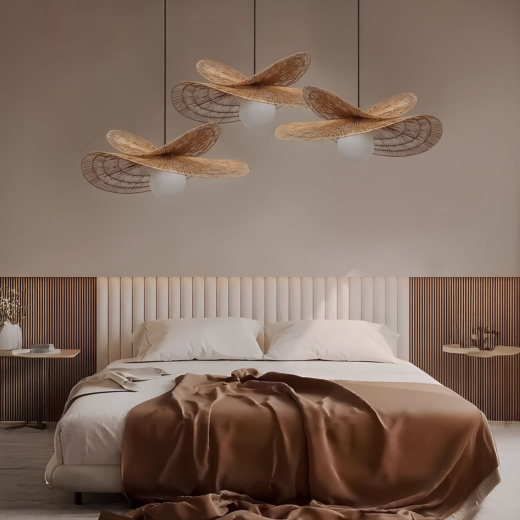 Lampa sufitowa wisząca boho APP1737-1CP 50CM  8