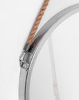 Lustro Na Linie Okrągłe Srebrne 40cm Klmh-0410s-1  3