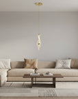 Lampa Sufitowa Wisząca Led G120-cp Gold  2