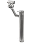 Bateria Umywalkowa REA PACO Wysoka Nikiel Szczotkowany INOX