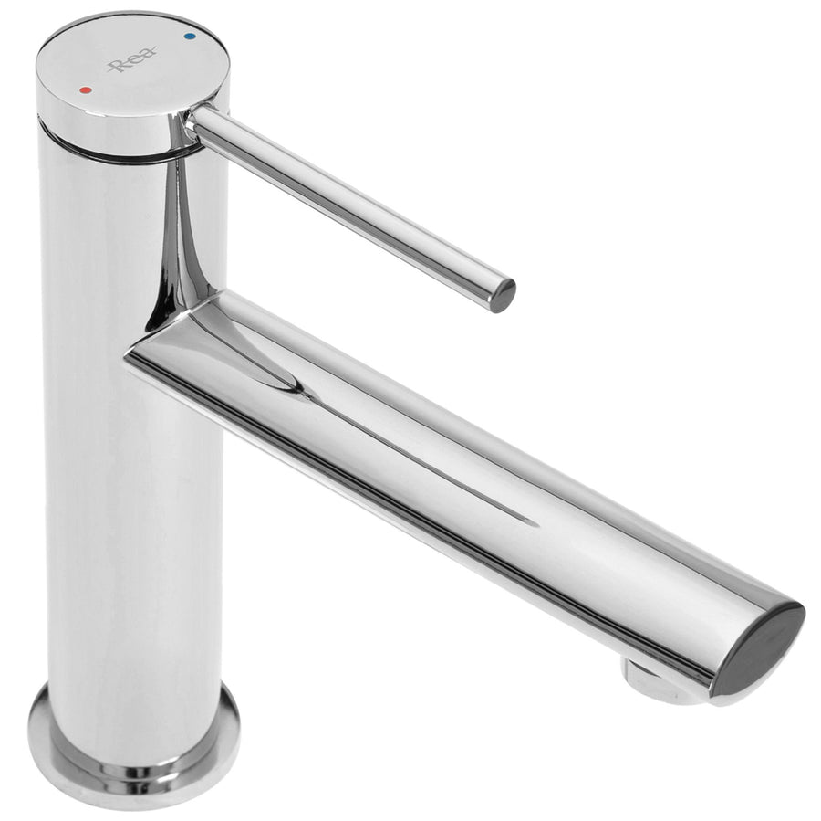 Bateria Umywalkowa REA OVAL Chrom Niska