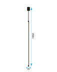 LAMPA SUFITOWA WISZĄCA LED APP1413-C BLACK 100cm