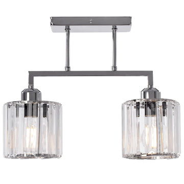 LAMPA WISZĄCA GLAMOUR 392202 CHROM