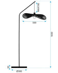 Lampa Stojąca Podłogowa APP1834-1F  4