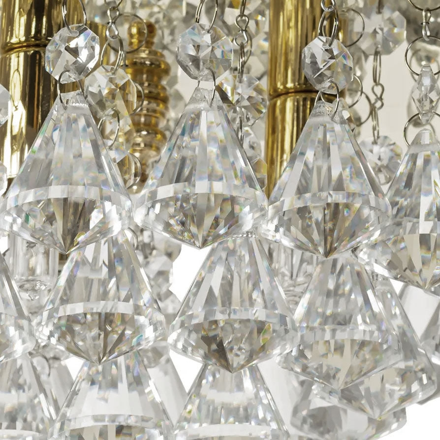Lampa Kryształowa Plafon APP1655-3CP  5