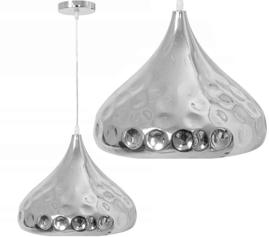 Lampa sufitowa lustrzana APP272-1CP SREBRNA  1