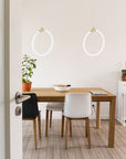 Lampa Wisząca Led G020-cp Złota  7