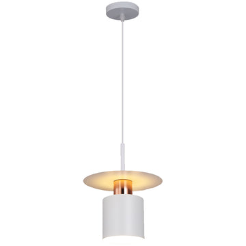 Lampa Wisząca APP1146-1CP Biało Różowe Złoto