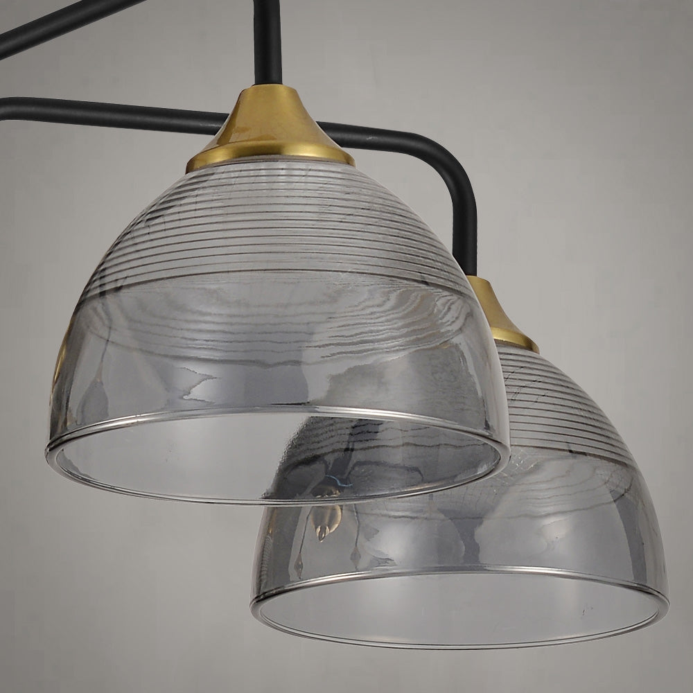 Lampa Sufitowa Wisząca G085-5c Czarna Lustrzana  3