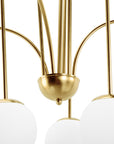 Lampa Sufitowa Wisząca Złota APP1584-6CP  9