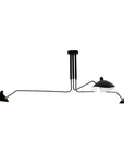 Lampa sufitowa 3 ramienna APP569-3C Czarna