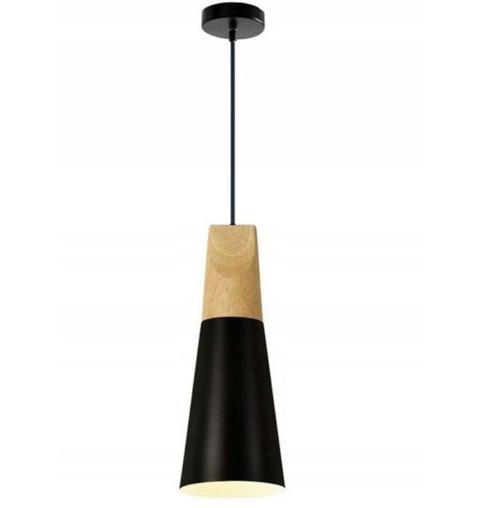 Lampa sufitowa SCANDI B APP057-1CP Czarna