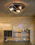 Lampa sufitowa plafon APP1094-3C Złota  7