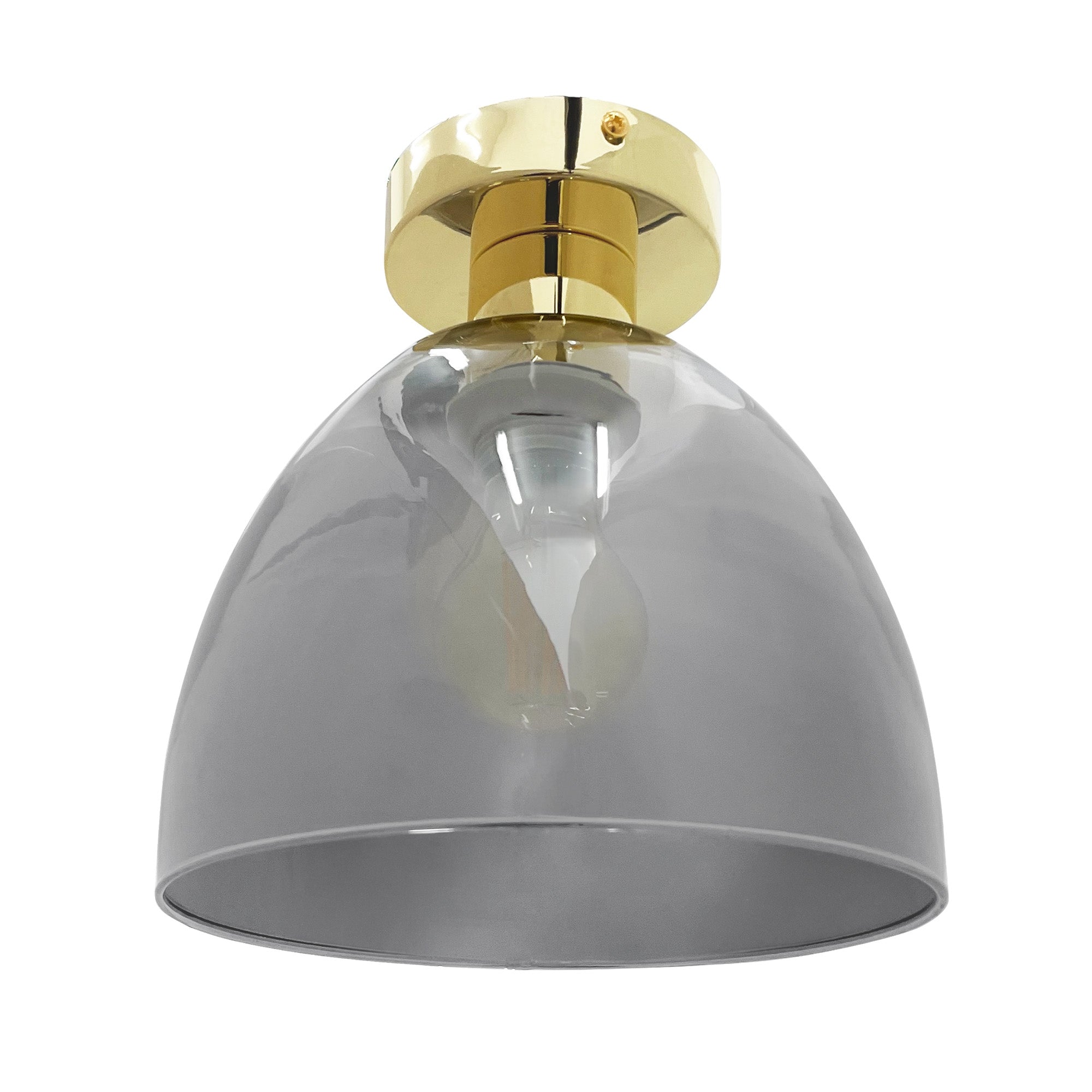 Lampa sufitowa lustrzana  APP1302-1C Złota  1
