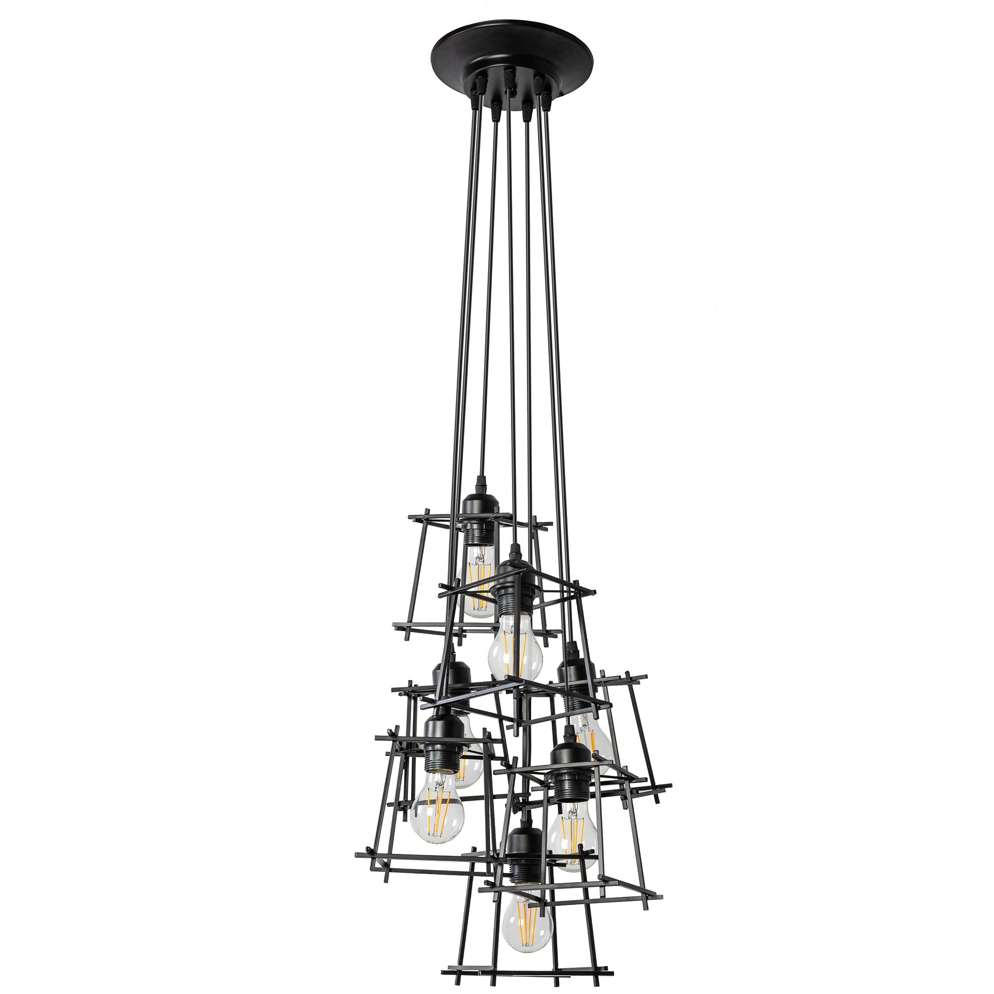 LAMPA SUFITOWA WISZĄCA APP221-7CP  7