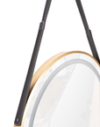Lustro Ścienne Led Z Paskiem 60cm Yh-3339  5
