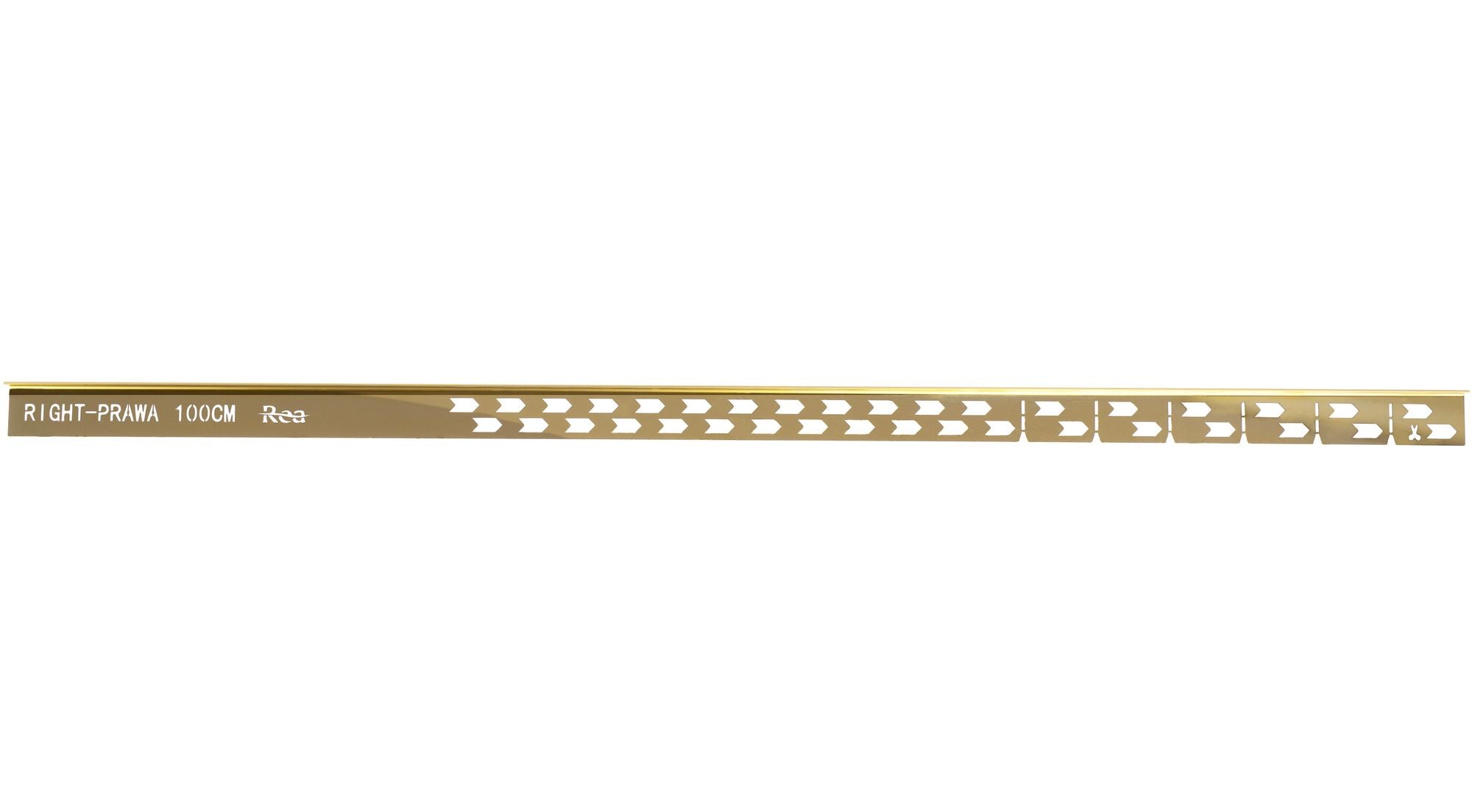 Listwa spadkowa brodzikowa 100cm Złota
