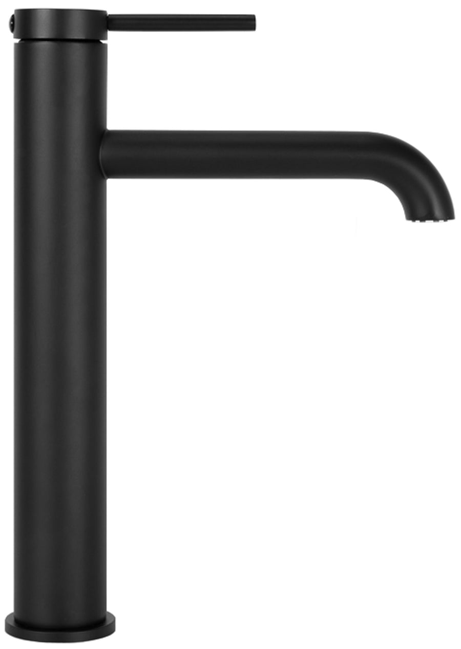 Bateria umywalkowa Rea Spot CZARNA Black Wysoka