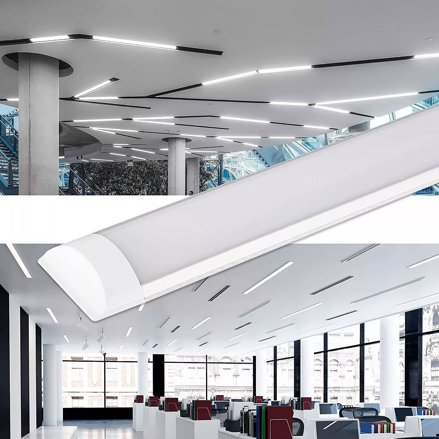 Panel LED natynkowy 120cm Biały 35W  6
