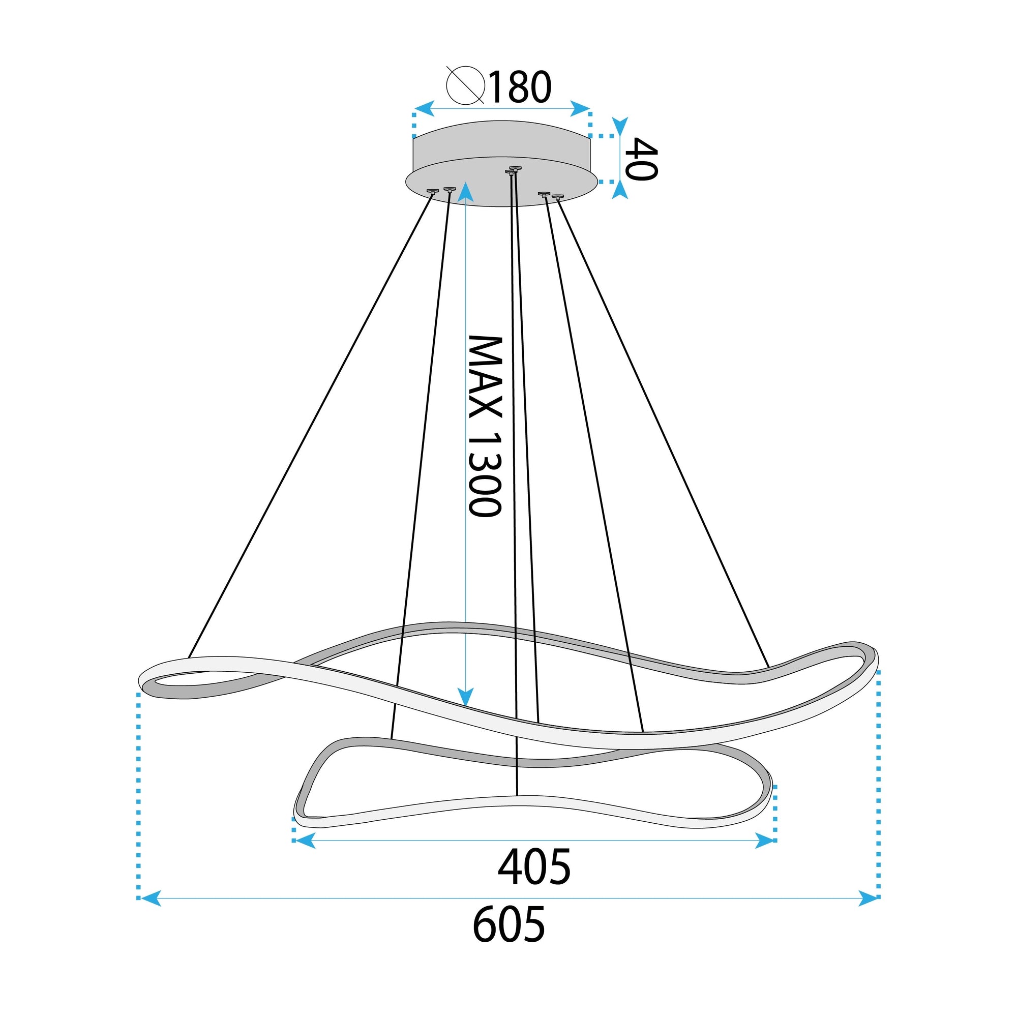 Lampa Wisząca Lhj017-cp2 Gold  9