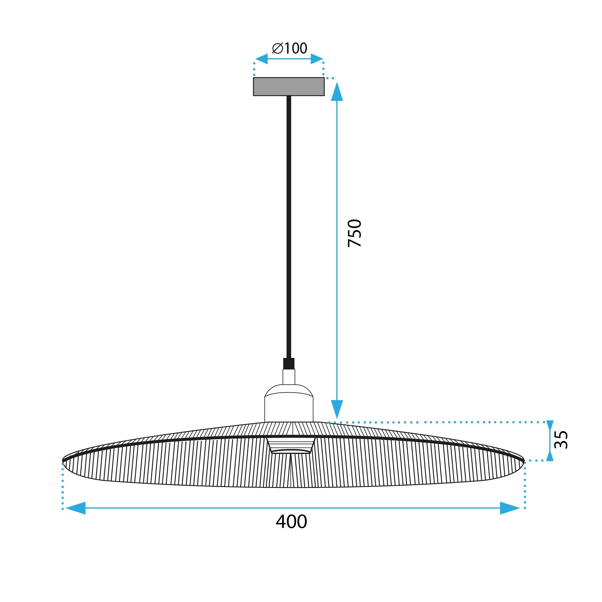 Lampa Wisząca Boho APP1311-1CP  7