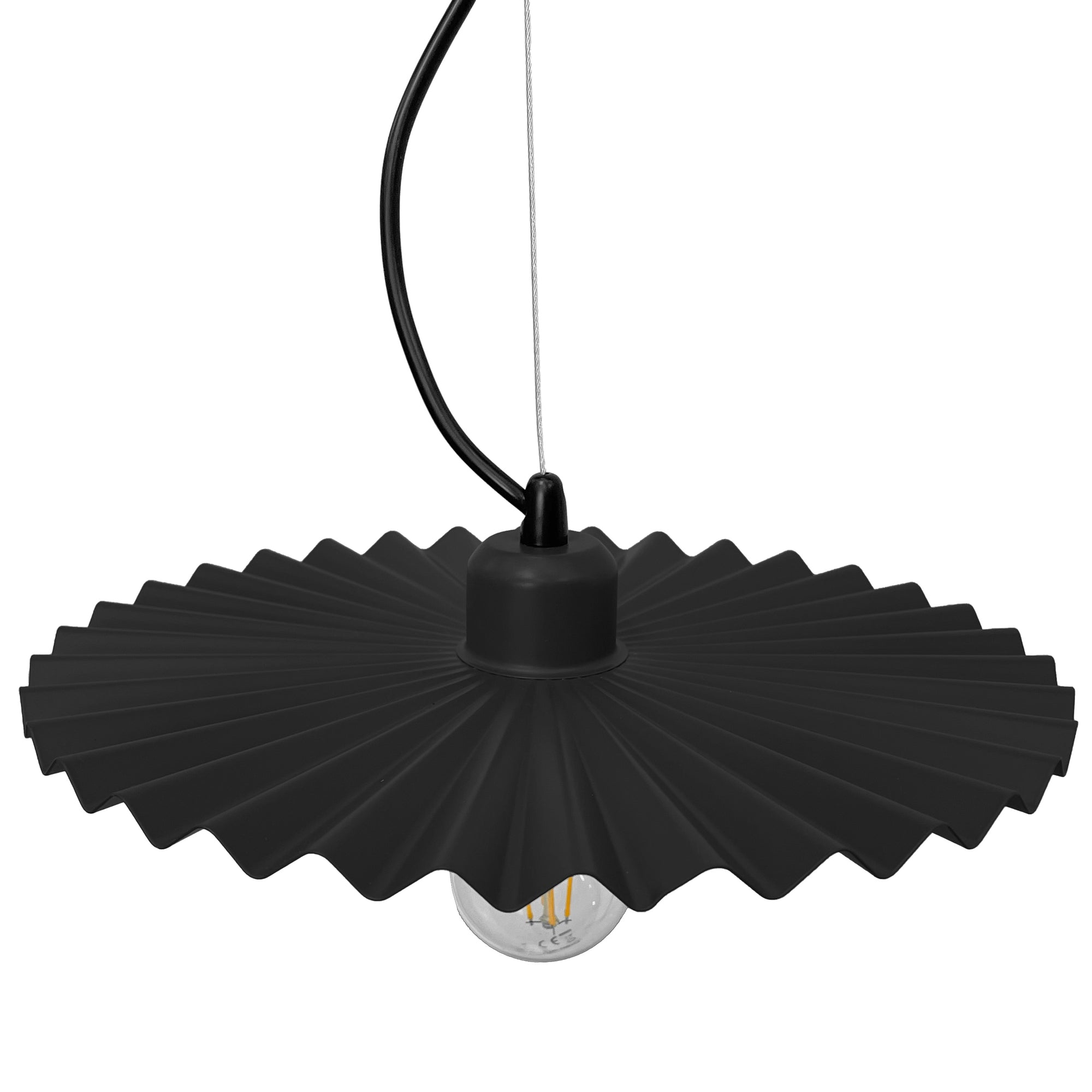 LAMPA SUFITOWA WISZĄCA APP1452-1CP Czarny  3