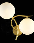 Kinkiet Led G132-2w Złoty  2