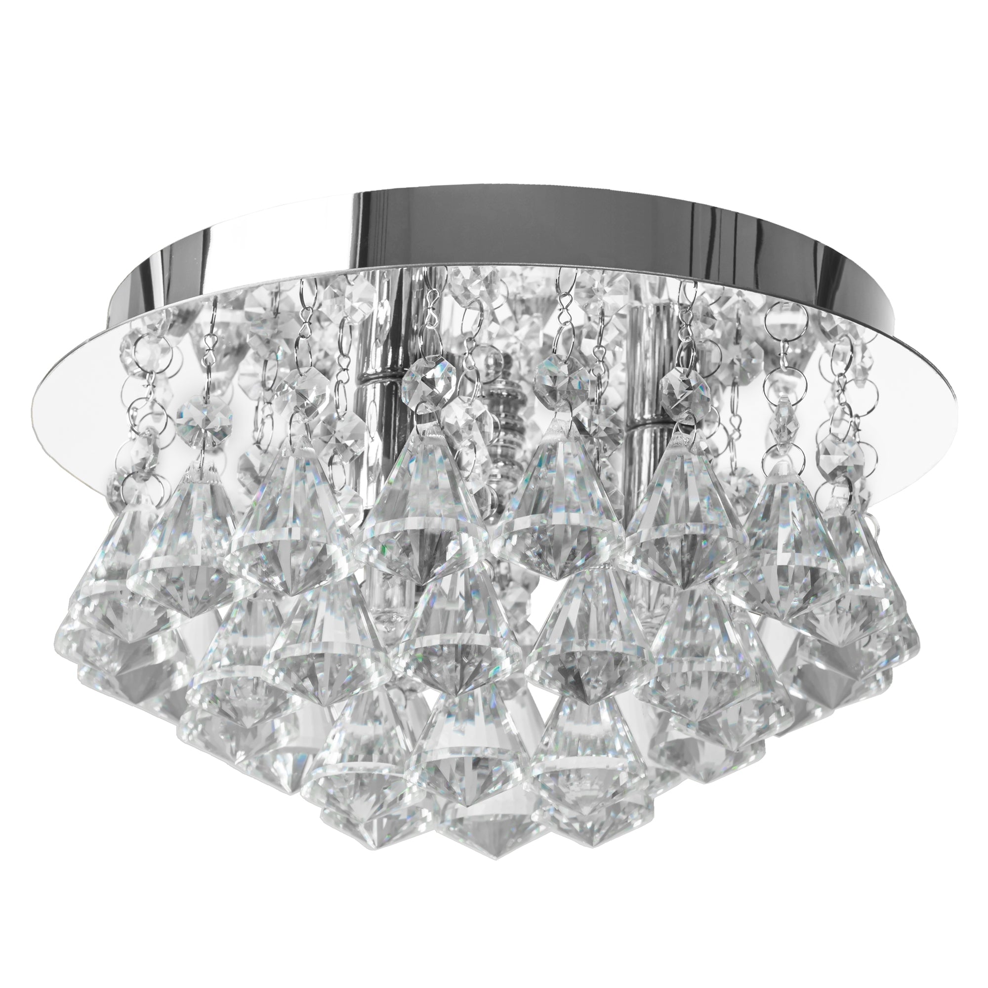 LAMPA KRYSZTAŁOWA PLAFON APP1039-3C CHROM  1