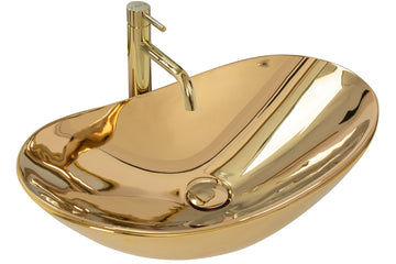 Umywalka nablatowa Rea Royal Gold