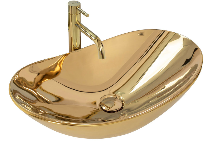 Umywalka nablatowa Rea Royal Gold