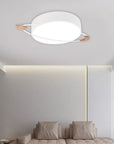 Lampa Plafon Moon APP867-C Biała
