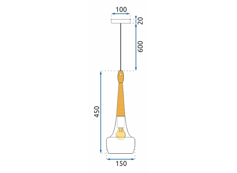 Lampa sufitowa APP937-1CP Biała  8