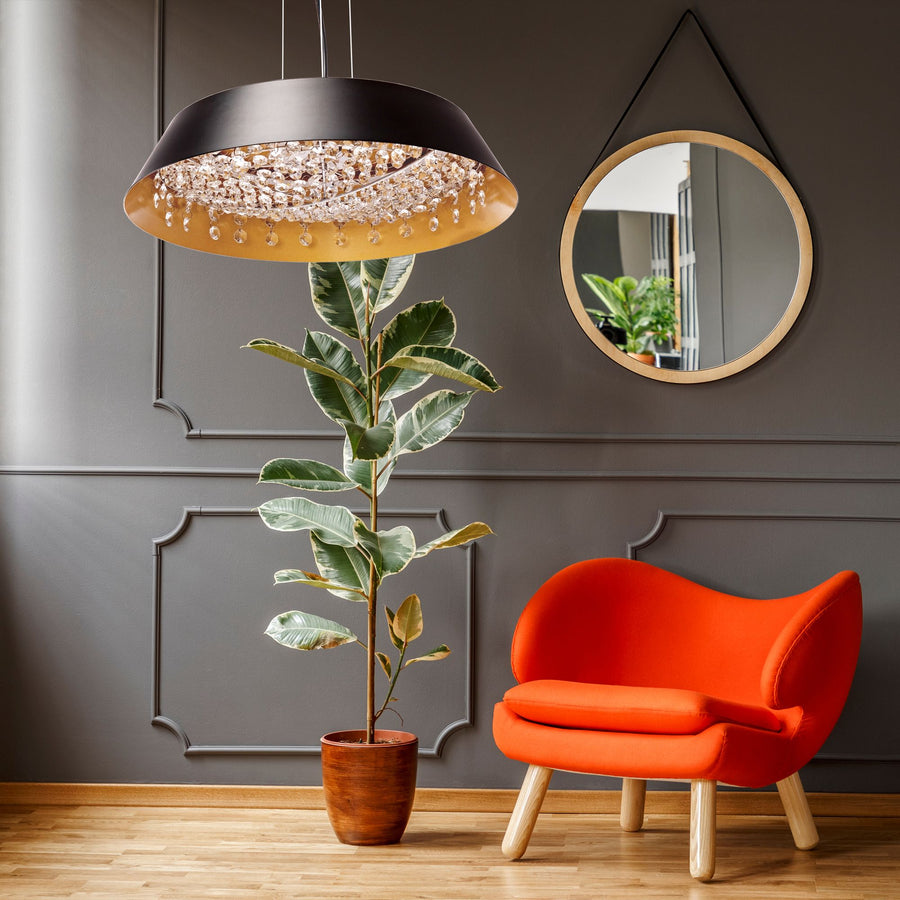 Lampa Wisząca z Kryształami APP1028-CP