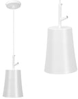 Lampa sufitowa wisząca APP1035-1CP Biała  1