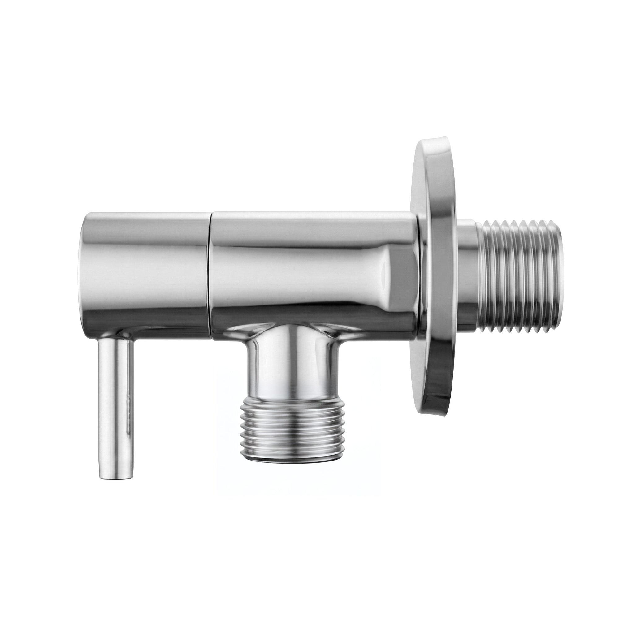 Zawór kątowy 1/2" x 3/8" Chrom  3