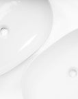 Umywalka nablatowa Rea CLEO 61 WHITE MATT