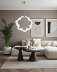Lampa Wisząca Led G014-1cp Biały/złoty  5