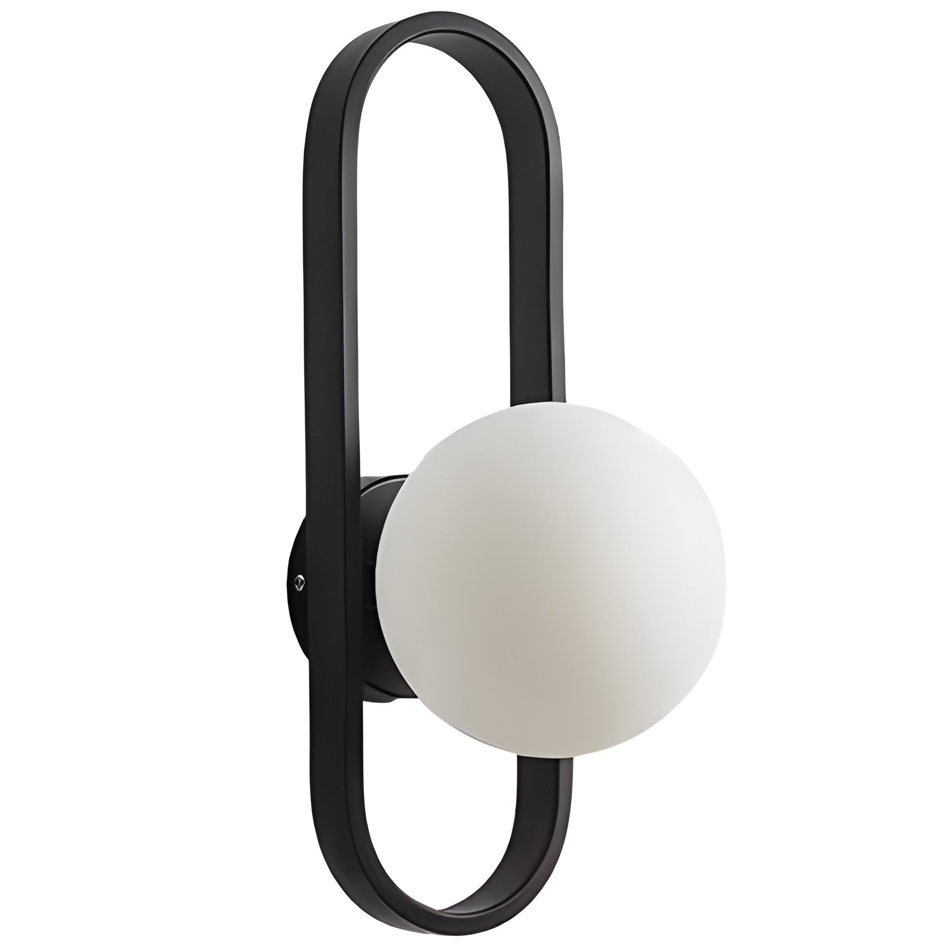 LAMPA ŚCIENNA KINKIET APP1755-1W BLACK WHITE  1