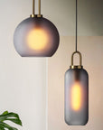 Lampa Sufitowa Wisząca Szklana Tuba APP628-1CP