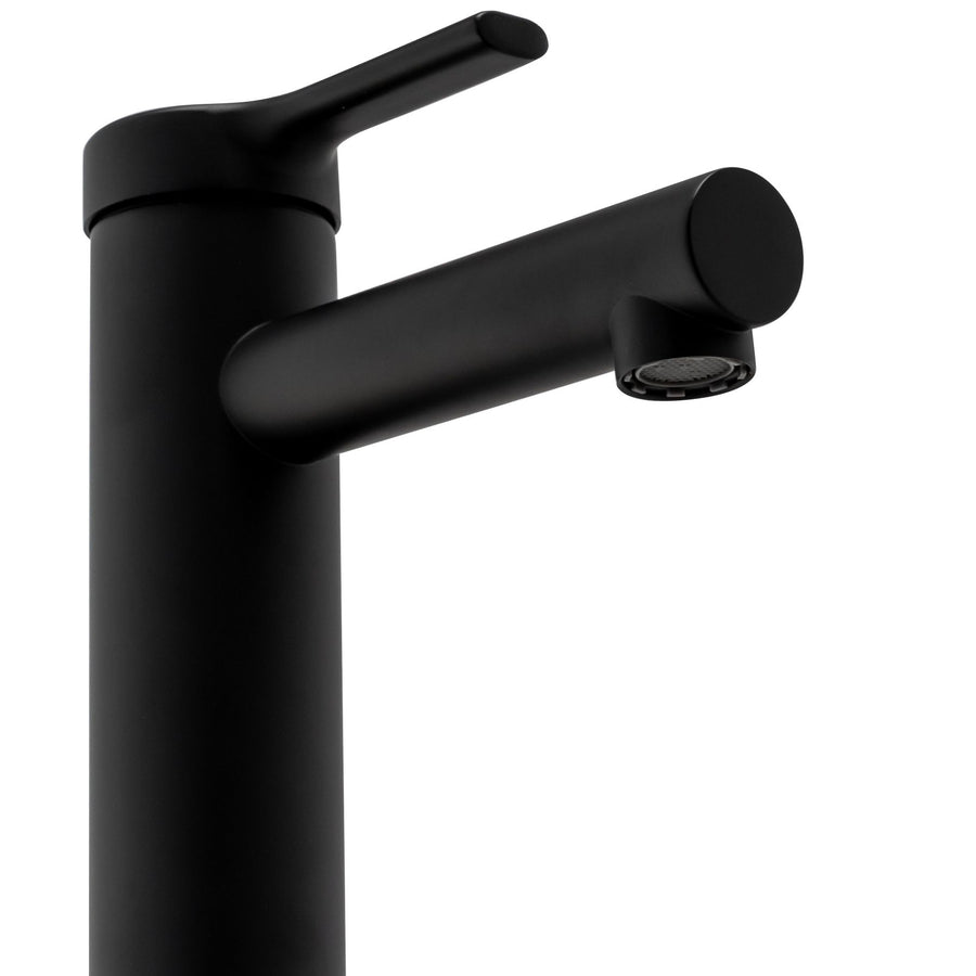 Bateria Umywalkowa REA PIXEL Czarna Black Niska