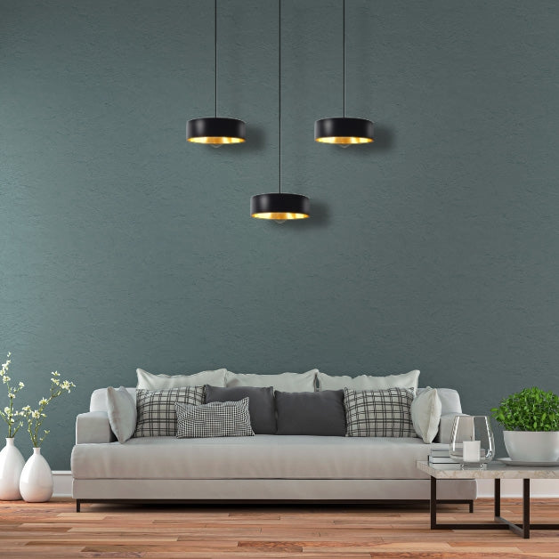Lampa Wisząca APP1333-1CP BLACK GOLD  4