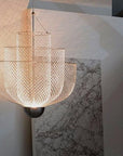 Lampa Sufitowa Wisząca Ażurowa APP888-CP Różowe Złoto