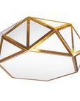 Lampa sufitowa 45cm APP1239-C Złota  6